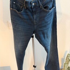 7 For All Mankind Men’s “The Bootcut” Dark Wash Jeans 31x34 NWOT